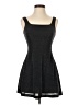 Alexia Admor Solid Black Cocktail Dress Size S - photo 1