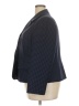 Le Suit 100% Polyester Houndstooth Blue Blazer Size 18 - photo 5