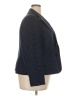 Le Suit 100% Polyester Houndstooth Blue Blazer Size 18 - photo 4