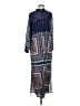Mara Hoffman 100% Polyester Graphic Blue Casual Dress Size S - photo 1