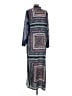 Mara Hoffman 100% Polyester Graphic Blue Casual Dress Size S - photo 2