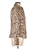 Starington Animal Print Brown Long Sleeve Blouse Size 12 - photo 4
