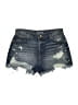 No Boundaries 100% Cotton Stars Blue Denim Shorts Size 13 - photo 1