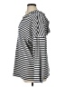 Lou & Grey 100% Cotton Stripes Silver Gray Pullover Sweater Size XL - photo 5