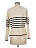 Vero Moda Stripes Ivory Pullover Sweater Size M (petite) - photo 2