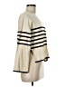 Vero Moda Stripes Ivory Pullover Sweater Size M (petite) - photo 4