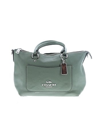 Coach Factory Leather Satchel (view 1)