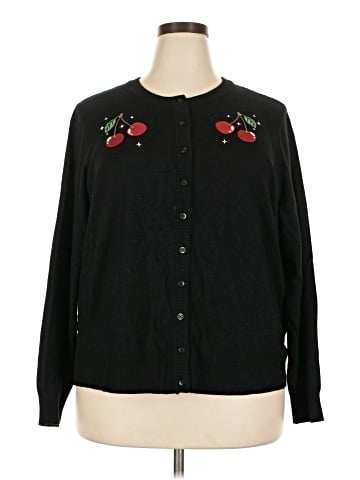 Retro Chic by Torrid Cardigan (view 1)
