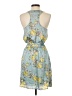 Collective Concepts 100% Polyester Floral Blue Casual Dress Size S - photo 2