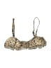 Unbranded Animal Print Gold Swimsuit Top Size S - photo 1