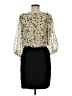 Gabby Skye 100% Polyester Polka Dots Black Cocktail Dress Size 6 - photo 2
