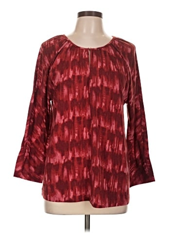 Daisy Fuentes 3/4 Sleeve Blouse (view 1)