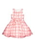 Gymboree 100% Polyester Checkered-gingham Pink Dress Size 4 - photo 1