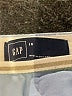 Gap 100% Cotton Solid Blue Cargo Shorts Size 16 - photo 3