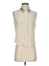 Cynthia Steffe Ivory Sleeveless Blouse Size 4 - photo 1