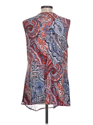JM Collection Sleeveless Blouse (view 2)