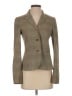 Theory Plaid Green Blazer Size 4 - photo 1