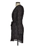 Express Outlet 100% Polyester Animal Print Black Casual Dress Size XS - photo 5