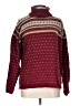 Eddie Bauer Print Burgundy Pullover Sweater Size L - photo 1