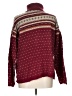 Eddie Bauer Print Burgundy Pullover Sweater Size L - photo 2