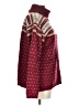 Eddie Bauer Print Burgundy Pullover Sweater Size L - photo 4