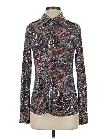 BCBGMAXAZRIA Long Sleeve Blouse (view 1)