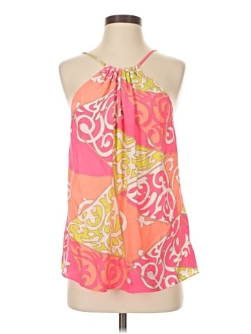 Alice & Trixie Sleeveless Silk Top (view 1)