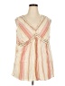 Faded Glory Ivory Sleeveless Blouse Size 3X - photo 1