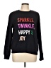 1901 Black Long Sleeve Top Size L - photo 1