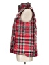 Lands' End 100% Polyester Plaid Red Vest Size L - photo 5
