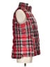 Lands' End 100% Polyester Plaid Red Vest Size L - photo 4