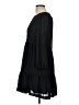 Madewell Solid Black Casual Dress Size 10 - photo 5