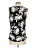 Badgley Mischka Black Sleeveless Blouse Size S - photo 2