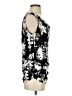 Badgley Mischka Black Sleeveless Blouse Size S - photo 4
