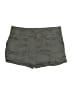 Maurices Solid Green Gray Khaki Shorts Size XL - photo 1