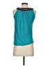 Akemi + Kin Teal Sleeveless Blouse Size XS - photo 2