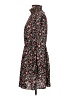 Shein 100% Polyester Floral Black Casual Dress Size L - photo 5