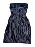 Lorick 100% Silk Graphic Blue Cocktail Dress Size 2 - photo 1