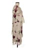 R&M Richards 100% Polyester Floral Green Tan Casual Dress Size 8 - photo 4