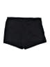 Lands' End Solid Black Athletic Shorts Size 14 - photo 1