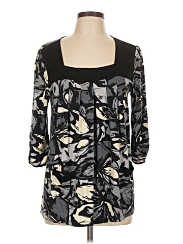 Apt. 9 3/4 Sleeve Blouse (view 1)