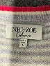 Nic + Zoe Stripes Gray Pullover Sweater Size L - photo 7