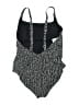 Athleta Tweed Black One Piece Swimsuit Size XL - photo 2