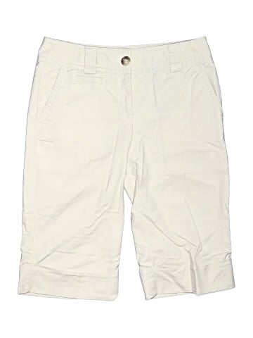 Ann Taylor Factory Khaki Shorts (view 1)