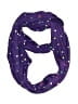 Unbranded Polka Dots Purple Scarf One size - photo 1