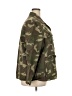 H&M 100% Cotton Camo Green Jacket Size 22 - photo 4