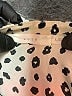 Lush 100% Polyester Animal Print Tan 3/4 Sleeve Blouse Size L - photo 7
