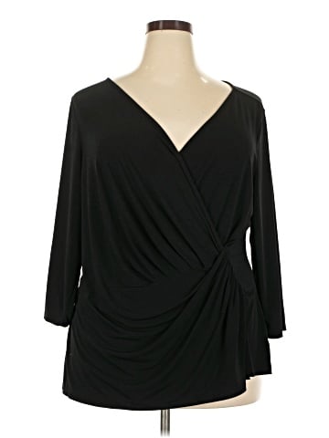 Lane Bryant 3/4 Sleeve Top (view 1)