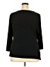 Lane Bryant Black 3/4 Sleeve Top Size 22 (5) - photo 2