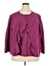 Kate Hill 100% Wool Purple Wool Cardigan Size 2X - photo 1